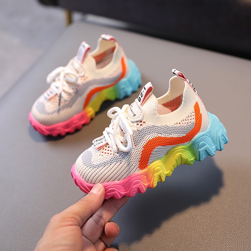 COD - Sepatu anak sneakers anak 0-6 tahun nyaman empuk IMPOR / sepatu bayi sneaker anak laki laki dan perempuan