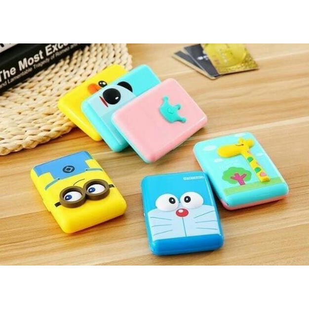Card Wallet Dompet Kartu Nama ATM Karakter Lucu