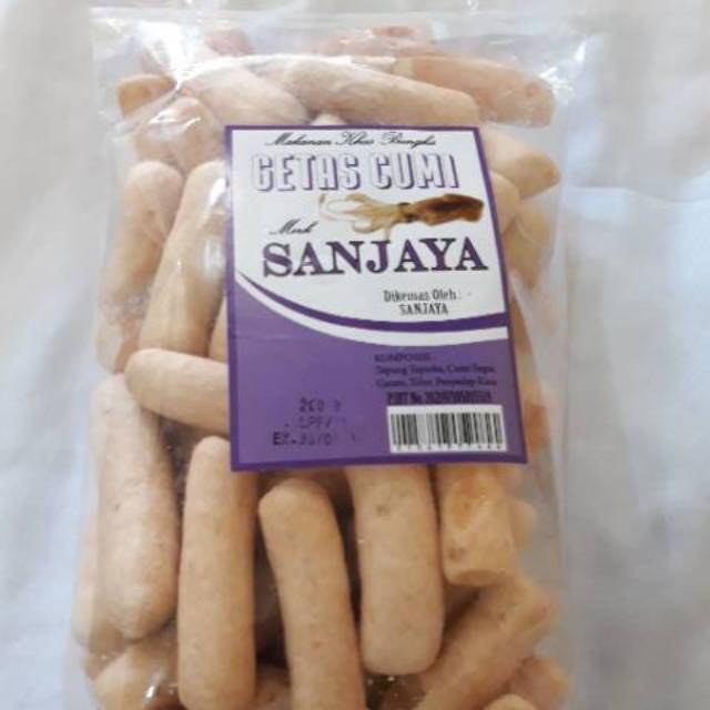 

Kerupuk getas cumi sanjaya 200 gr