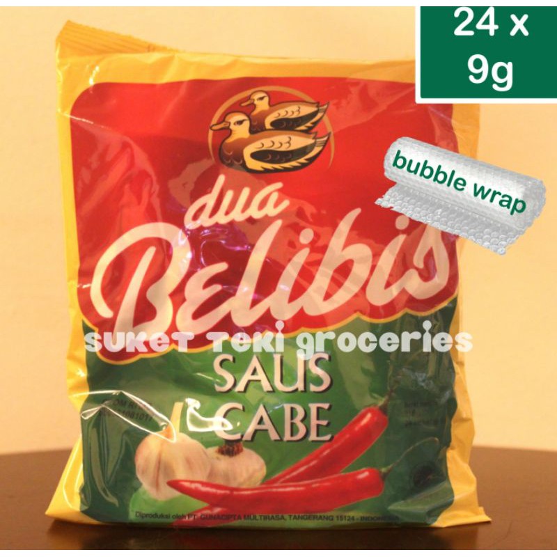 Saos Sambal Belibis Sachet 9gr Pack isi 24pcs TerMurah se Shopee