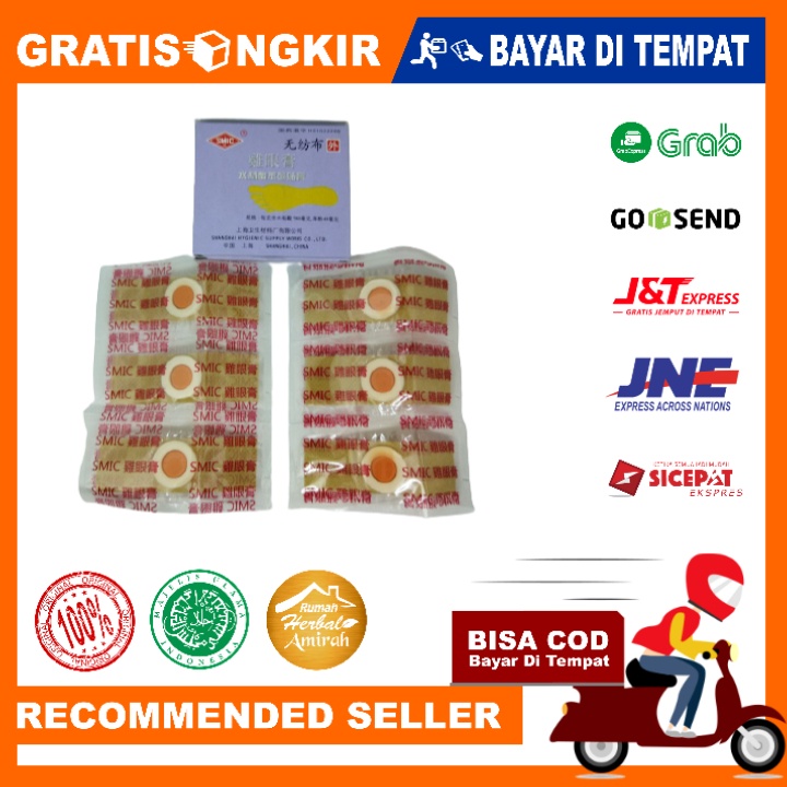 Plester Mata Ikan Ji Yan Gao Original Menghilangkan Mata Ikan Kutil Ji Yan Gao Tidak Ada Efek Samping Apapun Isi 6pcs