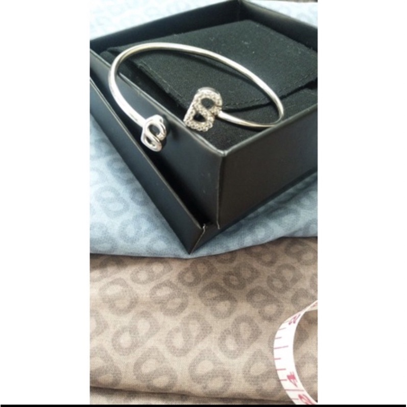 pl buttonscarves signature deux bangle  preloved