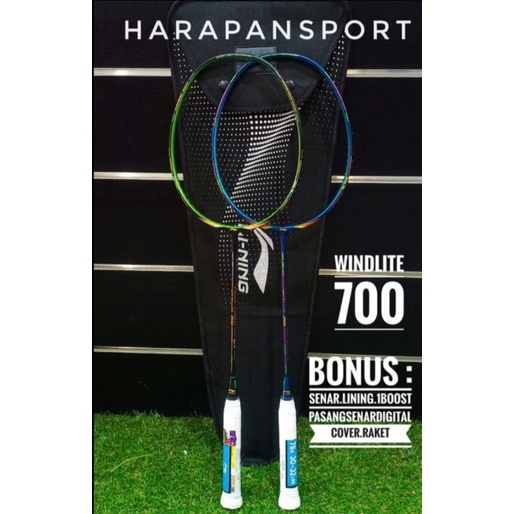 RAKET BADMINTON LINING WINDLITE 700 WIND LITE 700 ORIGINAL 100%