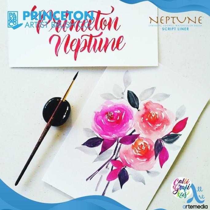 

TERBARUU!! Kuas Lukis Princeton Neptune 4750SC Script Synthetic Squirrel Brush SH TERLARIS