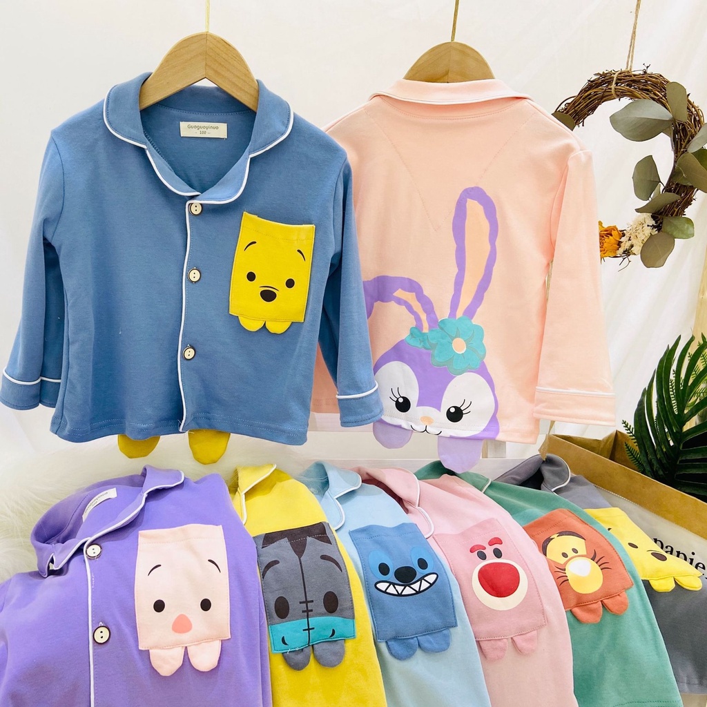 Baju Tidur set Anak | Piyama Set Disney