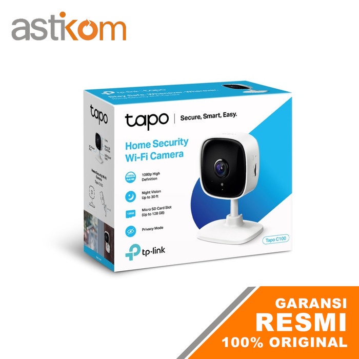 TP-LINK Tapo C100 Wireless IP Camera Home Security Kamera