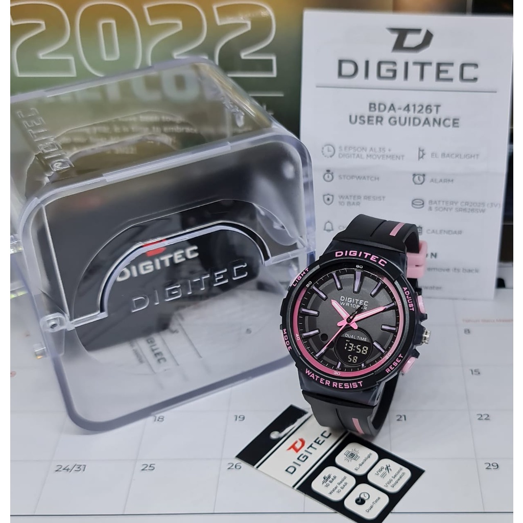 Jam Tangan Wanita DIGITEC DG-4126 Original/DA-2126 Jam Tangan Digitec Original 100%