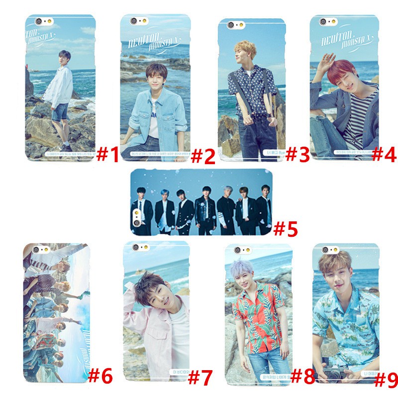 [Bayar Di Tempat]KPOP MONSTA X Phone Case IPhone Samsung Back Cover(9)penutup telepon