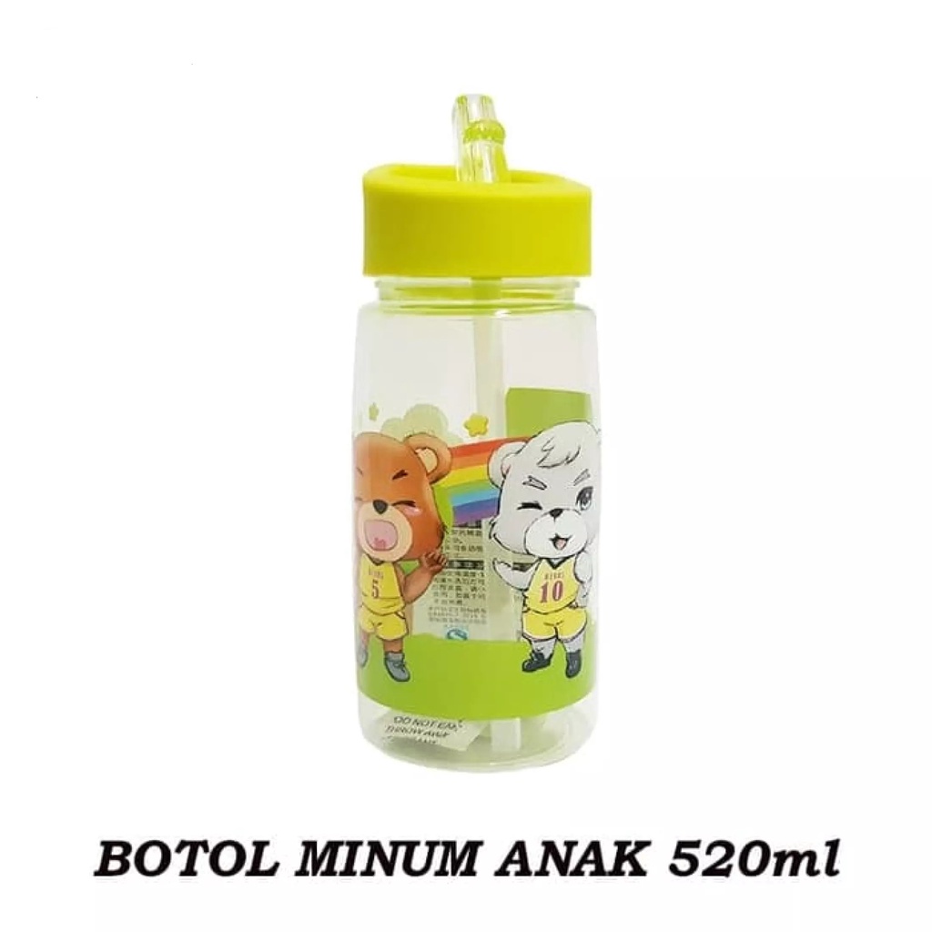 Botol Minum Anak Karakter Kartun Lucu