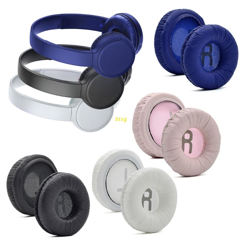 Btsg WH-CH510 Bantalan Telinga Pengganti Bahan Kulit Imitasi Untuk Headphone