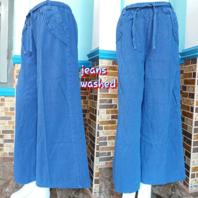 CELANA KULOT WASED WANITA | KULOT JEANS