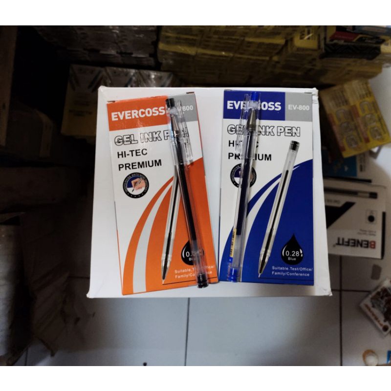 

pulpen hi tech evercoss 1pak isi 12pcs