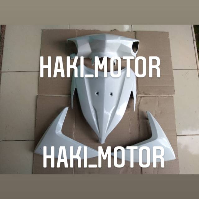 PAKETAN BODY DEPAN VARIO 110 LED FI PUTIH