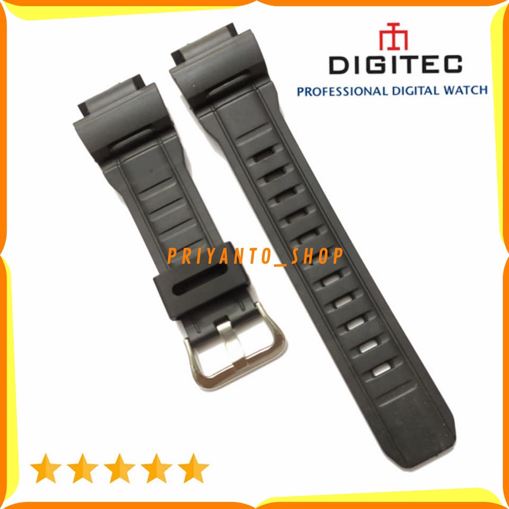 Tali Jam Tangan Digitec 2028 DG-2028 Strap Rubbe