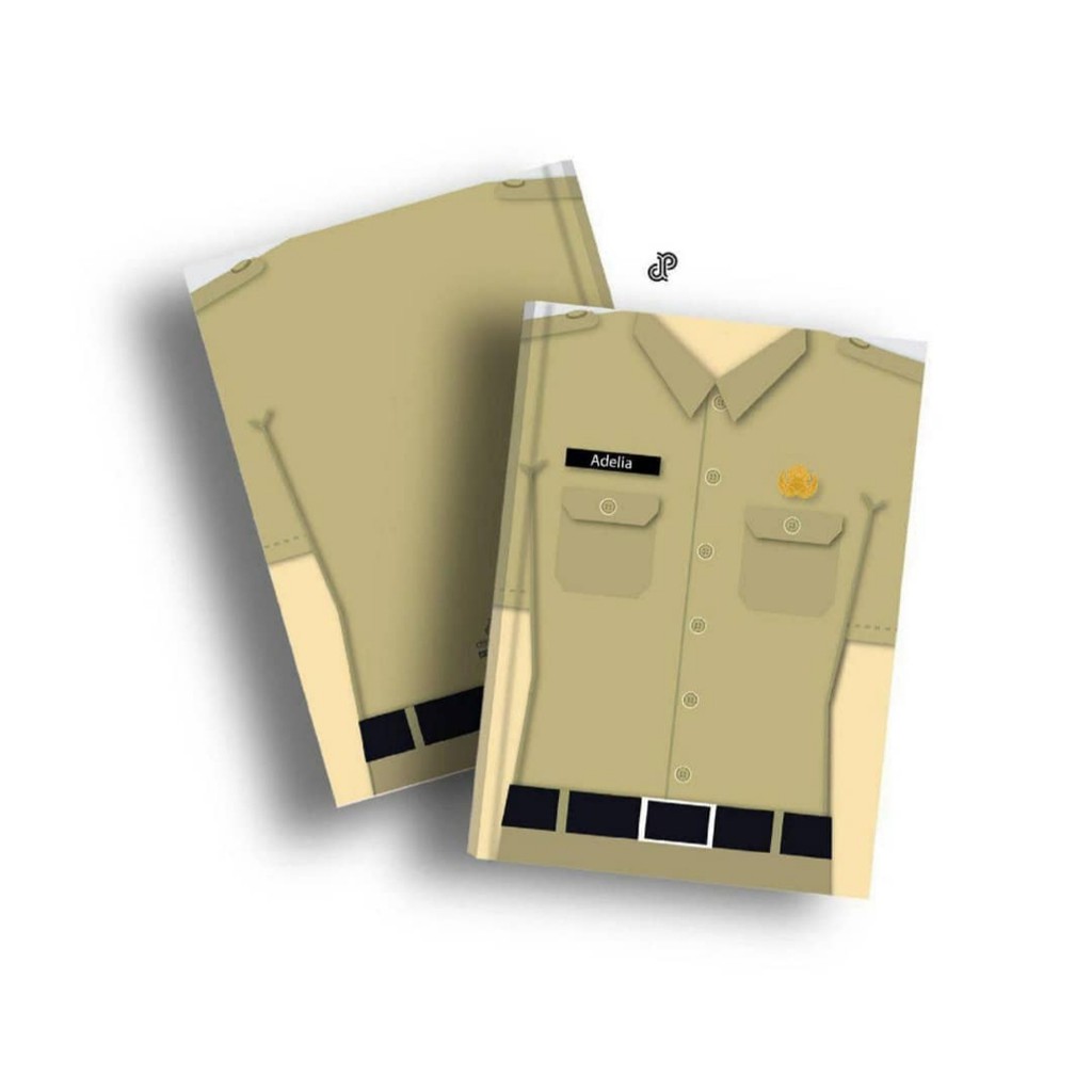 

Notebook Custom Nama PNS Pegawai Negeri Sipil Abdi Negara | Buku Agenda | Notes Catatan