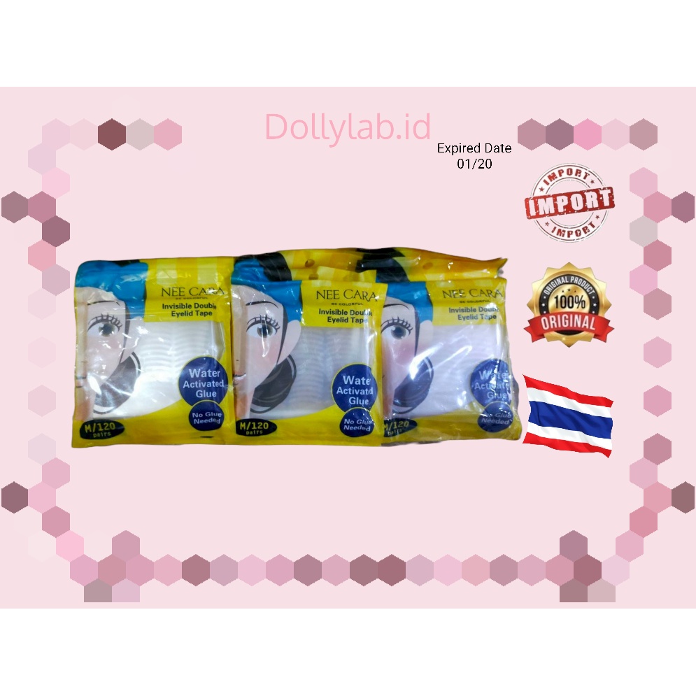 Nee Cara N128 Invisible Double Eyelid Tape (skot mata jaring)