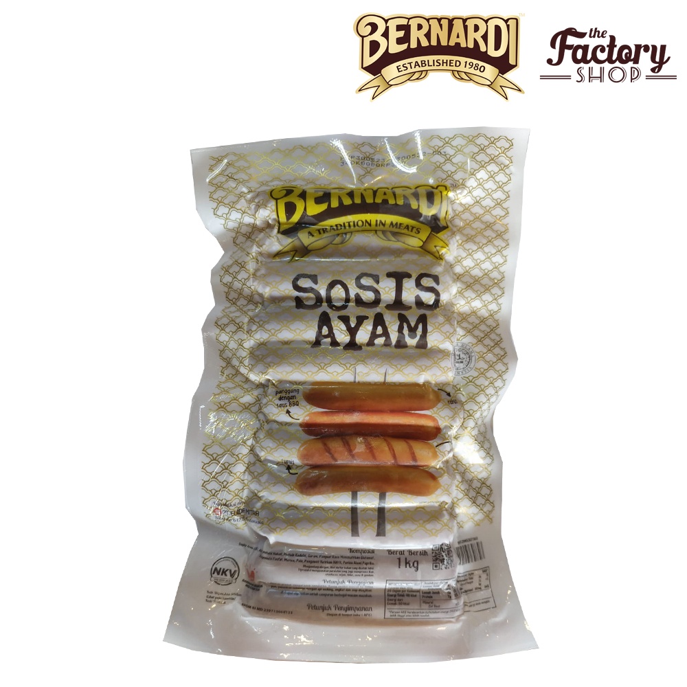 

Bernardi Sosis Ayam 10cm 1kg