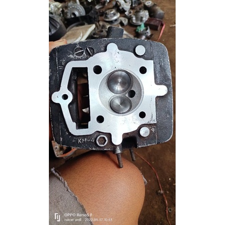 head kop dexsel Honda GL series klep tiger porting .baru jadi proses bless"an