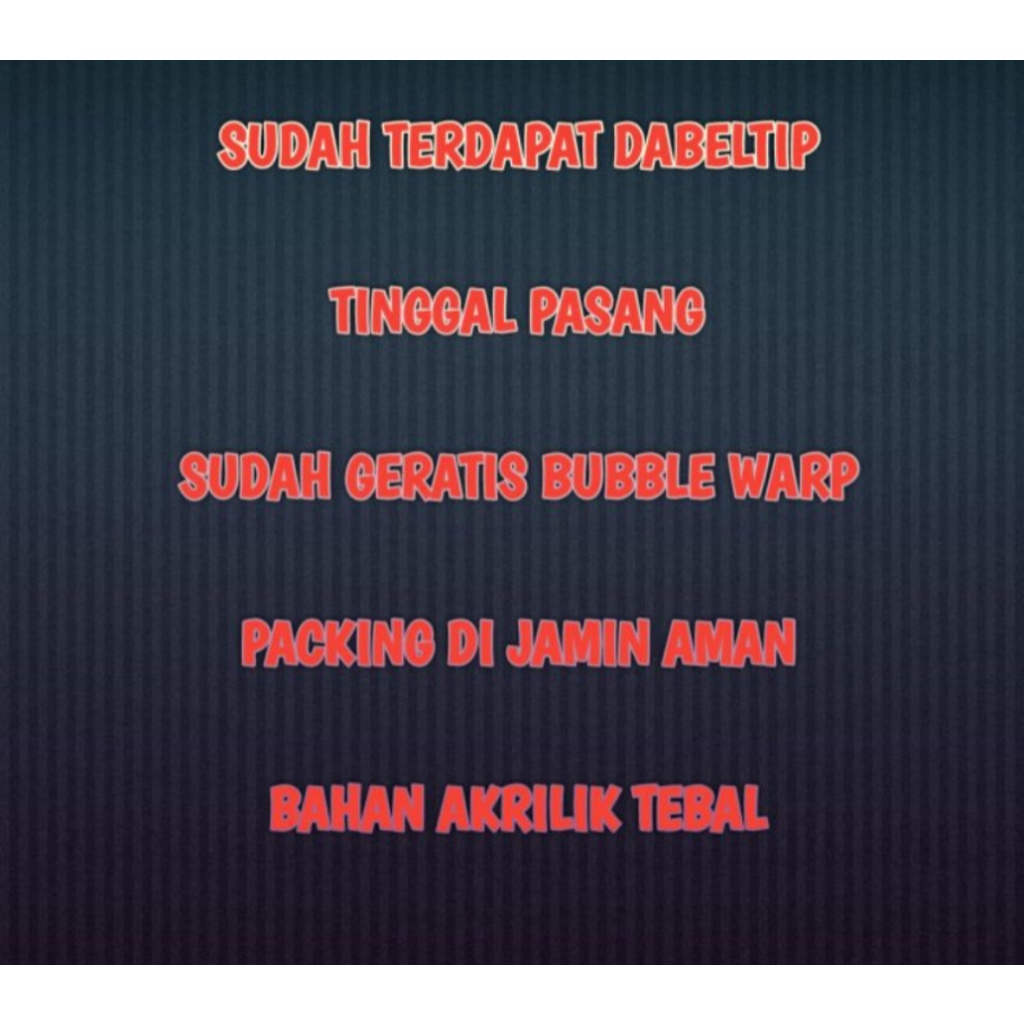 visor beat karbu lama ray-bening tebal