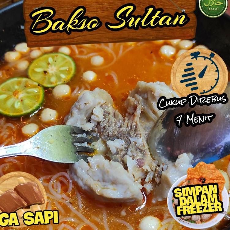 

XTGF Bakso sultan isi iga sapi Shopee 2020