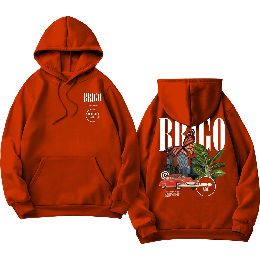 BRIGO Jumper Hoodie modern age II Sweater Hoodie BRIGO modern age Sablon DTF Fleece Cotton M-XXL (Pria &amp; Wanita) Free stiker&amp;Gantungan Kunci