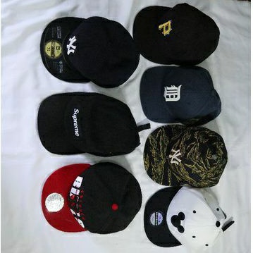 Paket Usaha Topi Second Originl, MLB, NBA New era, Supreme, Disney