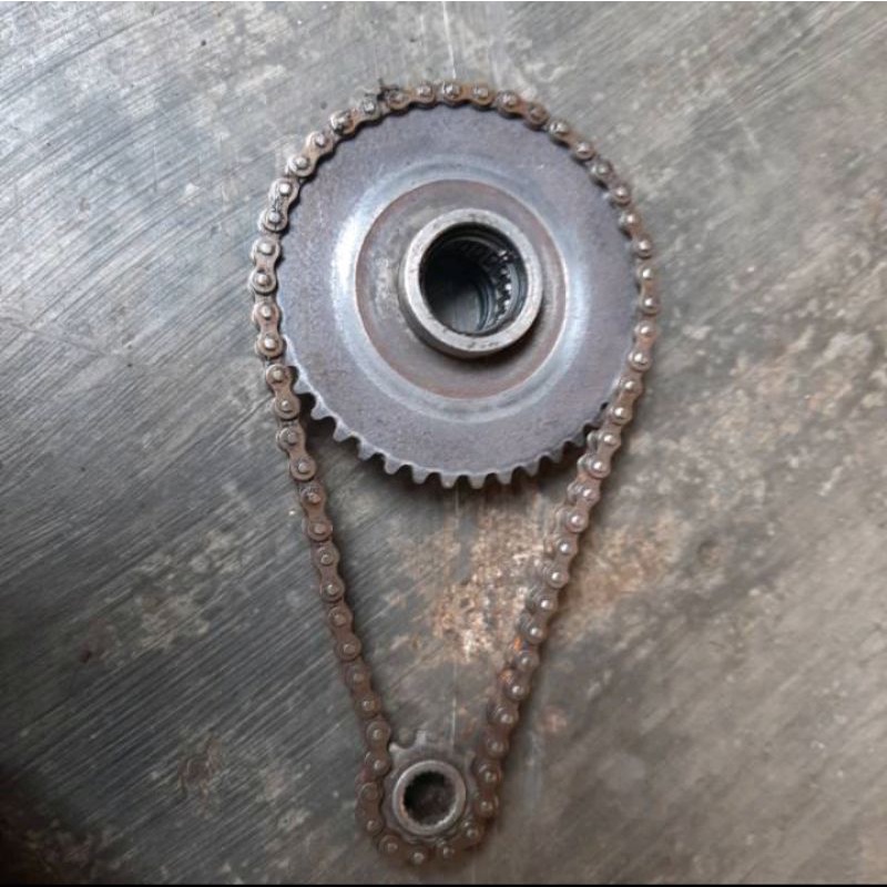 Gigi pengantar dobel stater astrea grand / prima / supra / revo