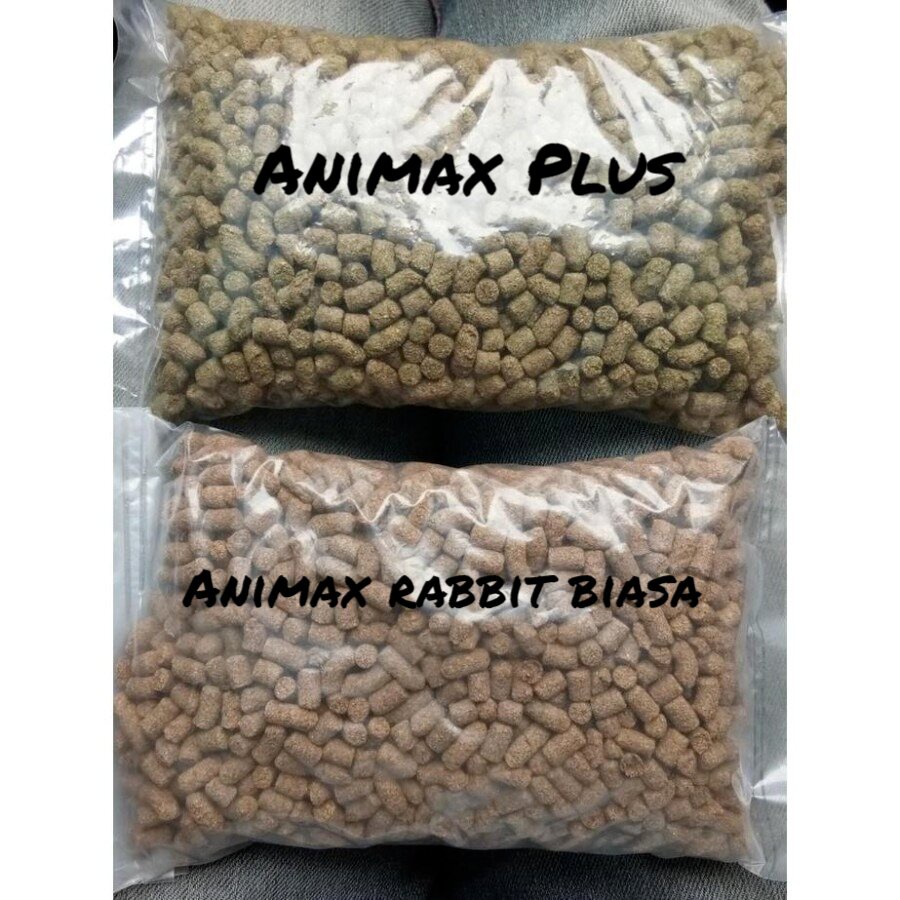 Animax PLUS Hijau 1 kg Makanan Kelinci Peliharaan Rabbit Premium Food