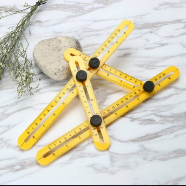 Penggaris Sudut Arsitek Measuring Tool Angle Ruler