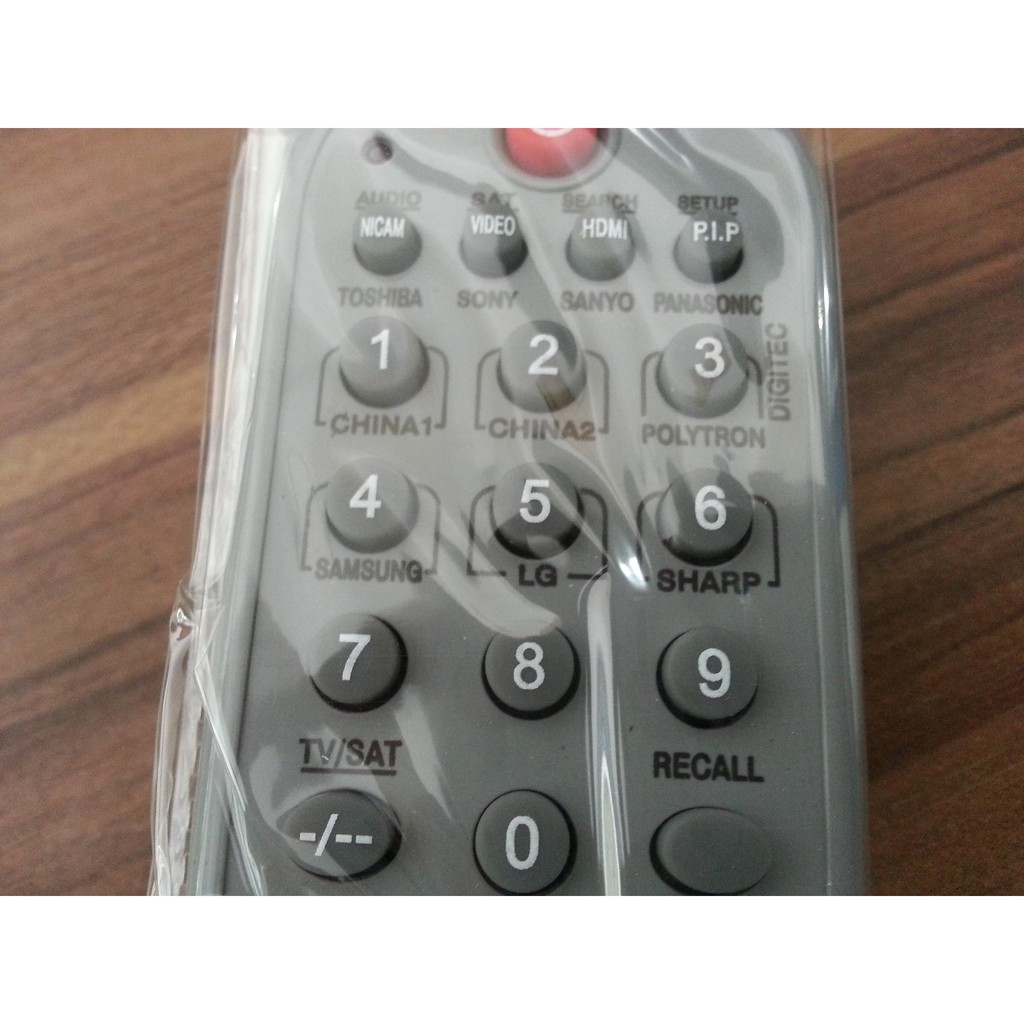 Remote / Remot TV + Parabola Tanpa Set multisonic mtv-82 Murah Bagus