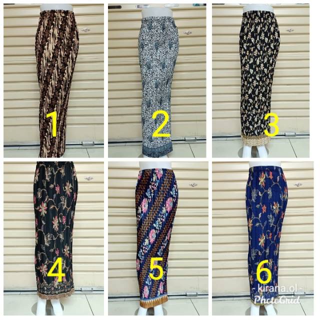 ROK PLISKET KEBAYA / BAWAHAN KEBAYA / ROK PLISKET BATIK / ROK KEBAYA / PLISKET BATIK / PLISKET