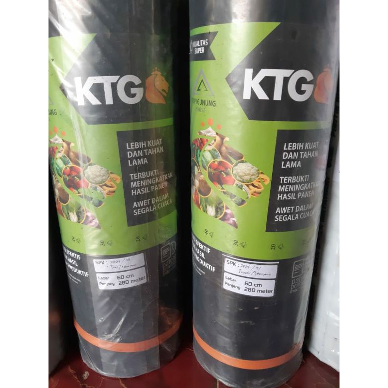 Plastik Mulsa Cap Topi Gunung