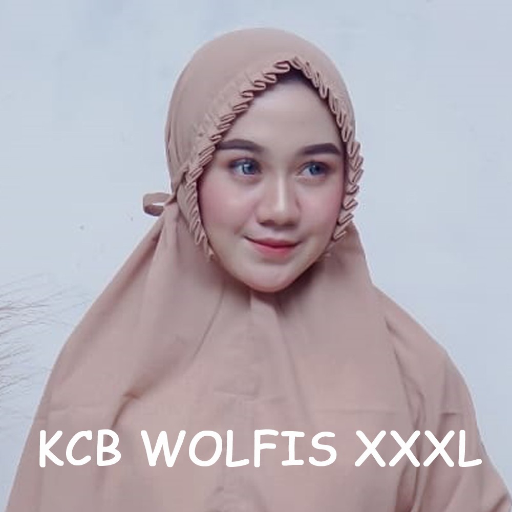 Khimar Jumbo Wolfis Premium size XXXL