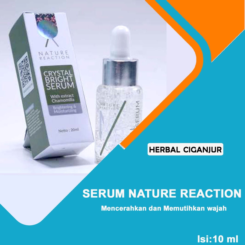 Nature Reaction Crystal Bright Serum 20ml Serum NR Glow / NR