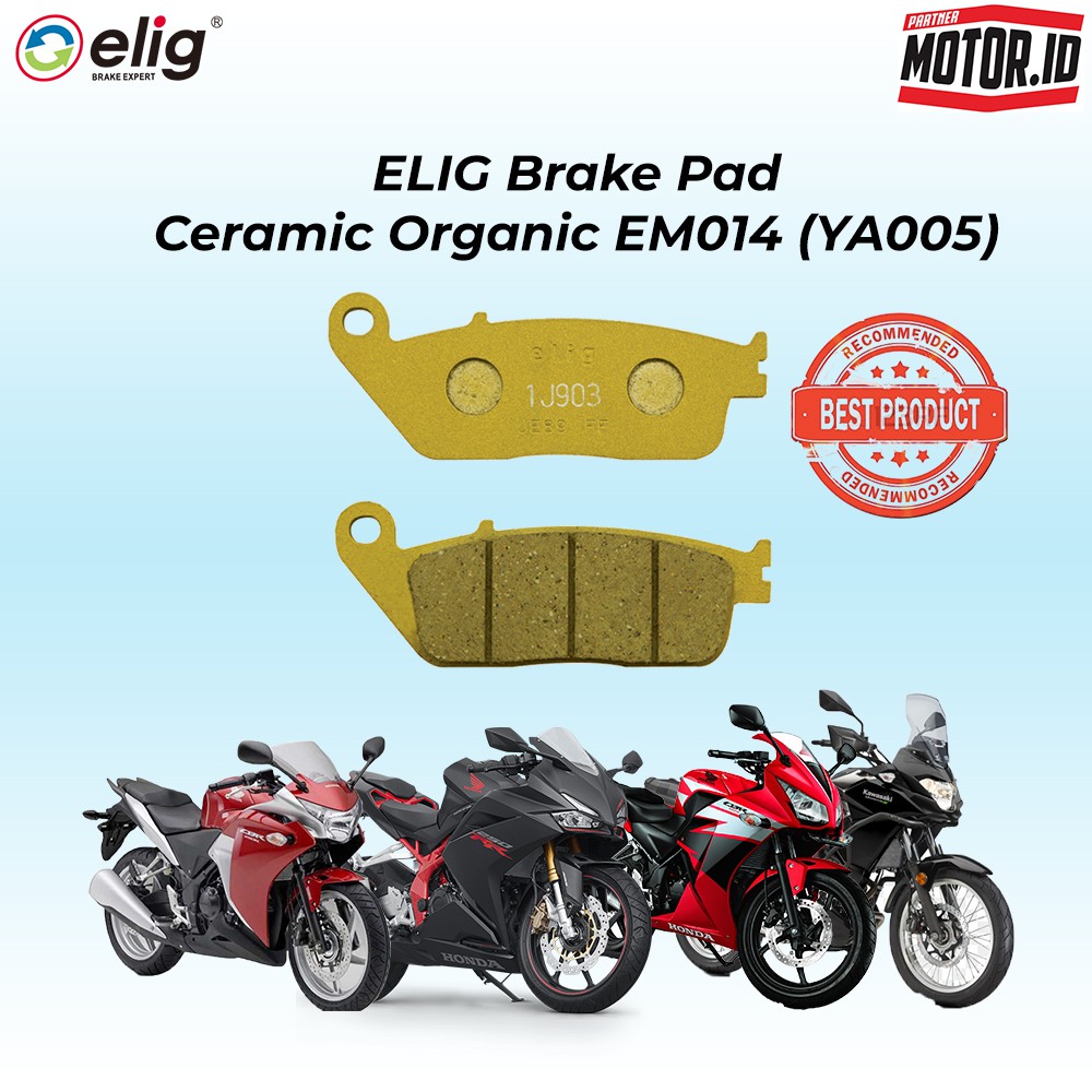 Kampas Rem Elig standard kode EM014/YA005