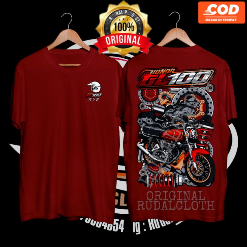 KAOS MOTOR GL / GL 100 / BAJU GL / GL HEREX / KAOS GL / GL ORIGINAL / COD