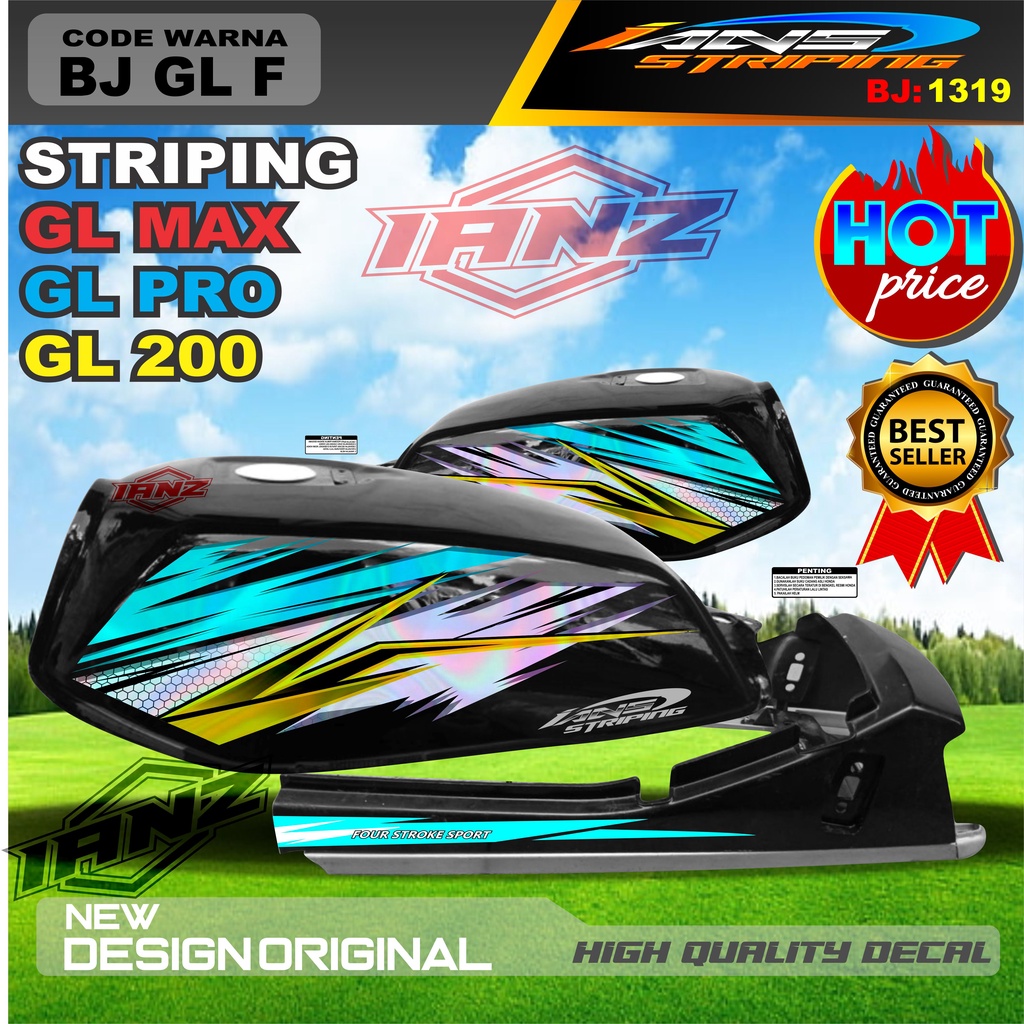 BISA COD STRIPING GL PRO GL MAX HOLOGRAM / STRIPING GL PRO MAX VARIASI HOLOGRAM / STRIPING GL 2000