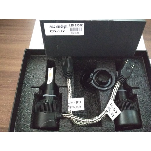 LED HEADLIGHT H7 BLACK SERIES H7 ULTRA BRIGHT C6 36 WATT