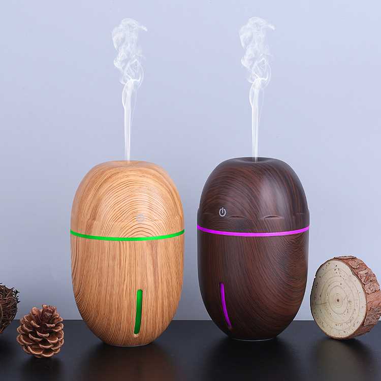 Taffware Air Humidifier Ultrasonic Aromatherapy Wood 300ml