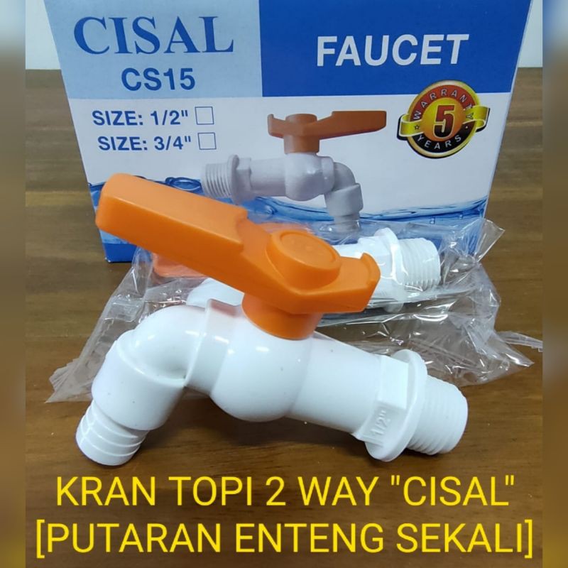 Kran Topi 2 Way cisal Perpcs