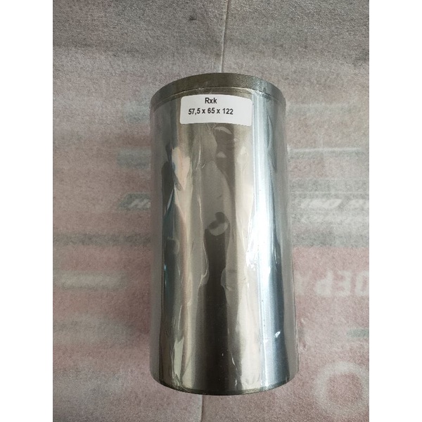 cylinder liner foring boring rxk ninja sonic nmax bore up 4tak/2tak lubang 57,5xluar64/65xpanjang122