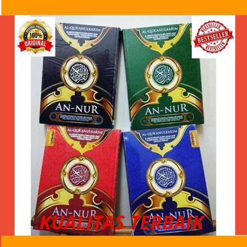 Promo Alquran Tajwid AnNur Uk A5, AlQuran An-Nur Terjemah Tajwid Per-Kata