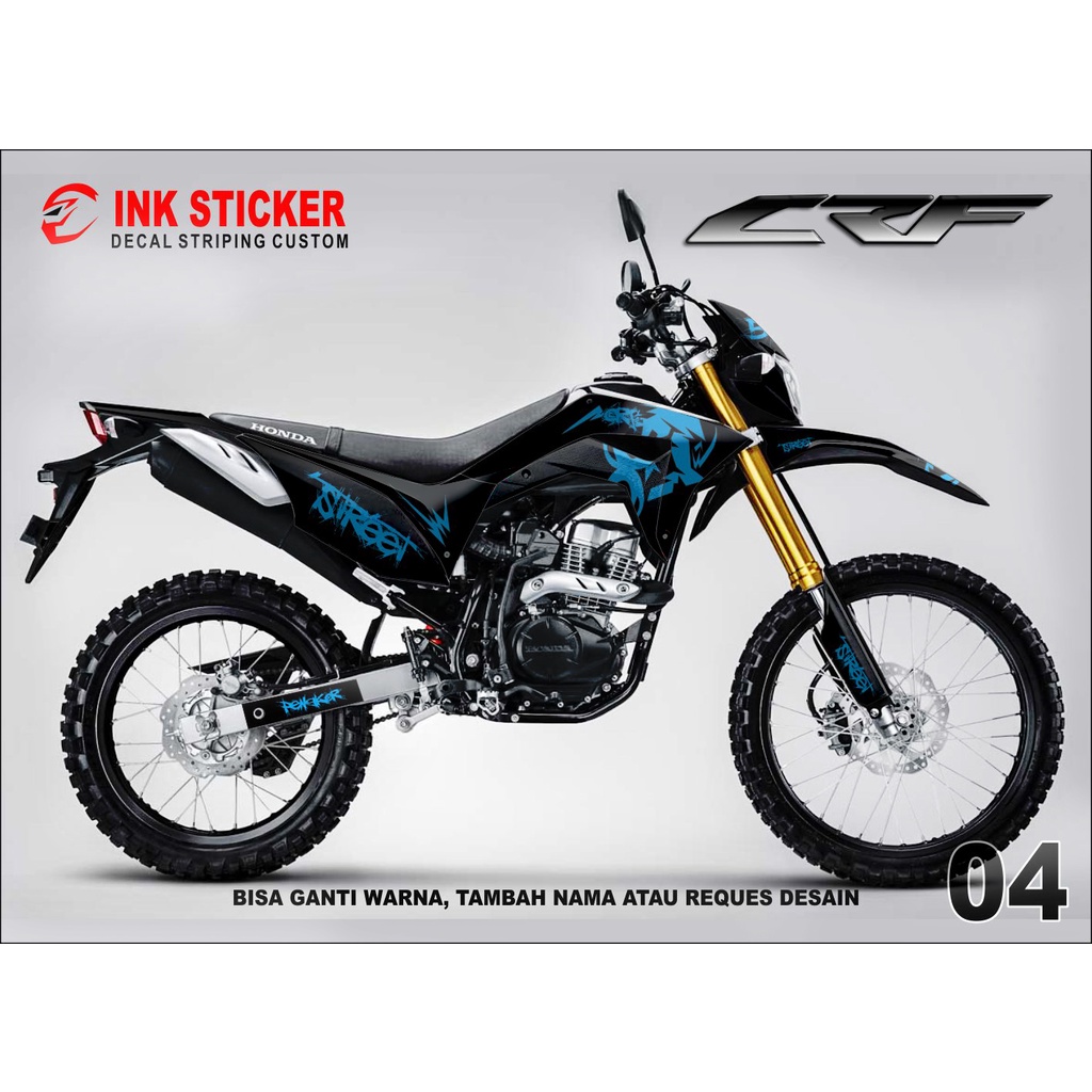 Sticker Decal CRF design 04