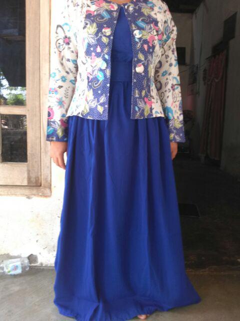 Sarimbit Batik Aziza Gentong Batik Couple Family Gamis Batik Anak Seragam Keluarga Batik