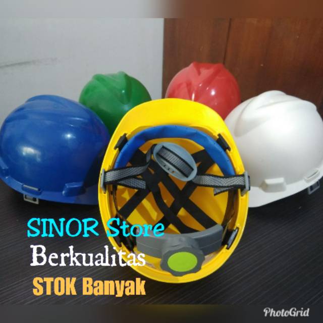 Helm Safety Proyek SNI ASA FASTRACK Putar VGARD Safety Helmet V GARD Kualitas PREMIUM