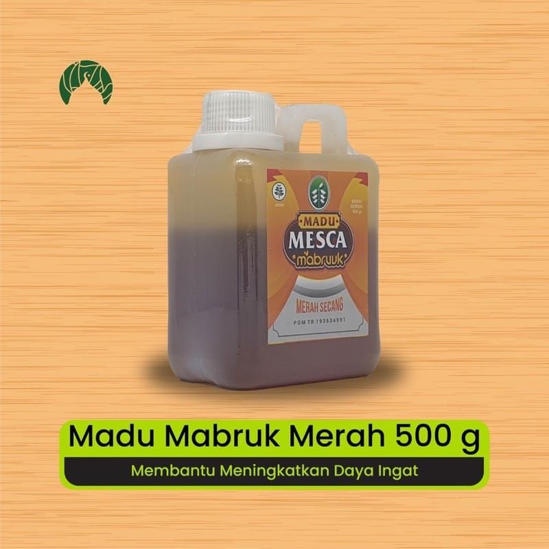 

Madu Mesca Mabruuk Secang Merah 500gr Mabruk Imunitas