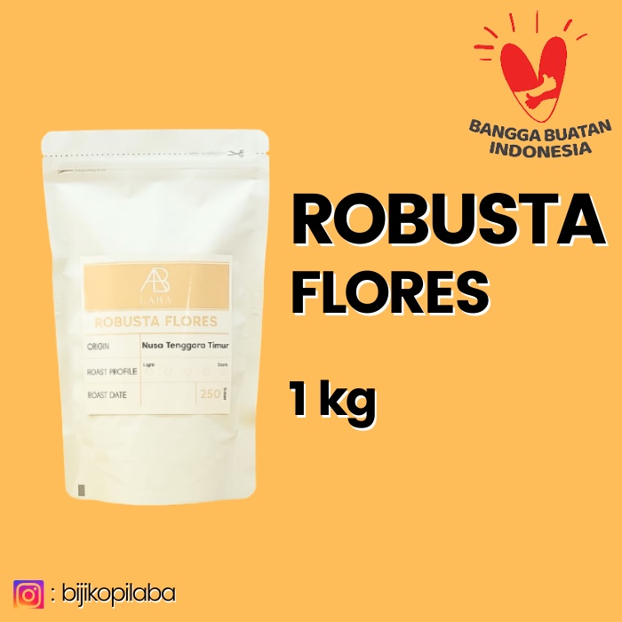 

Kopi Robusta FLORES NTT PREMIUM 1 KG