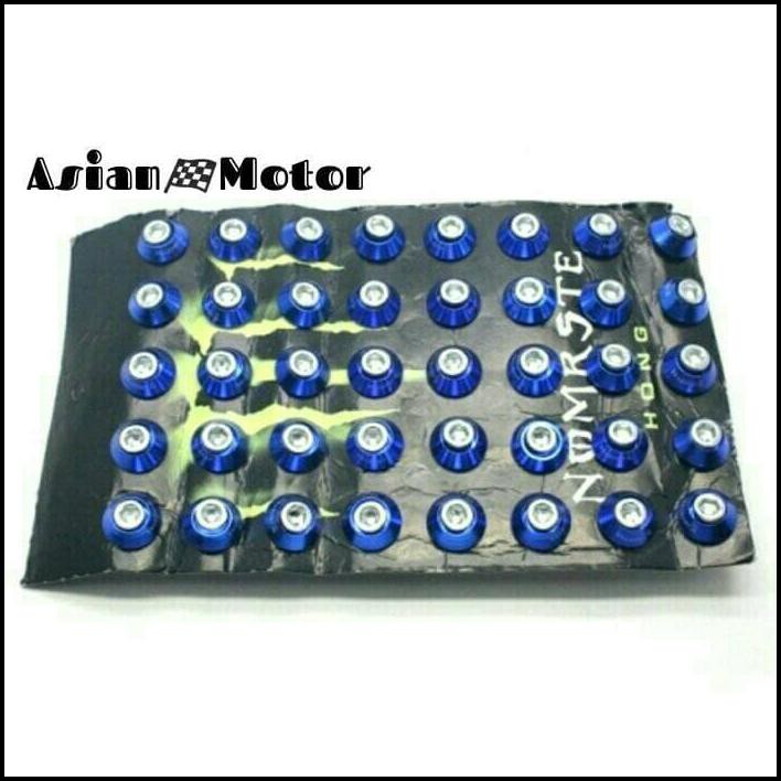 Baut L + Ring Monel Variasi Isi 40Pcs Universal/ Baut Monel L