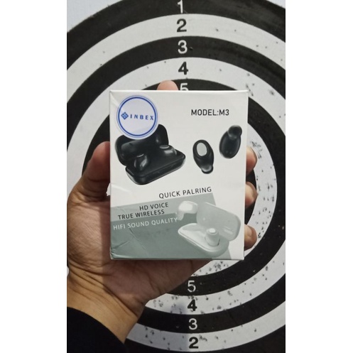 Inbex M3 TWS True Wireless Stereo Earbuds Bluetooth Headset Earphone