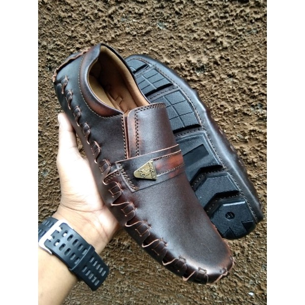 SEPATU KULIT SOL TANAM